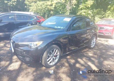 2019 Alfa Romeo Stelvio Ti Sport Awd из США, поврежденный, VIN ZASPAKBN4K7C40458